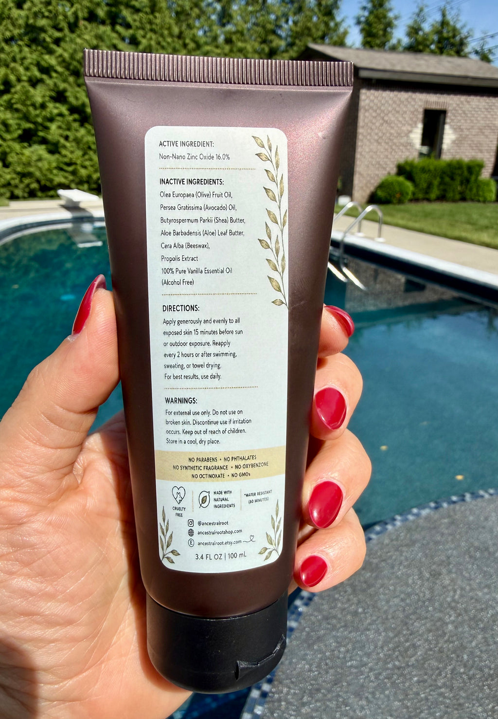 SunDaze Summer Cream with Zinc Oxide