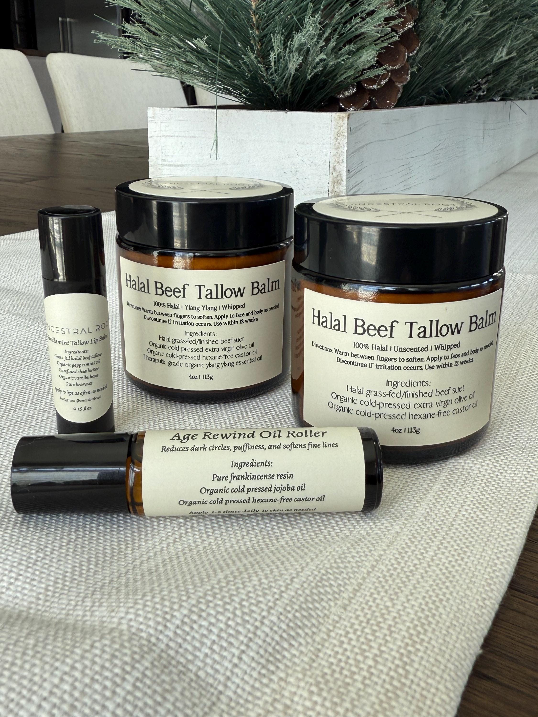 Unscented/Ylang Ylang Tallow Balms